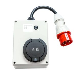 inChaNet elektromos autó állítható fali és hordozható töltő – 11kW (3x16A)